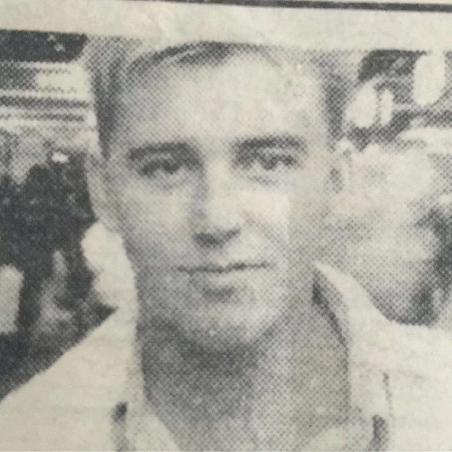 Me, June 1984. Captured by a press photographer in Birmingham as I was stopped to be questioned about the new shopping centre. I remember the day, my #anxiety was through the roof! Seems like yesterday and yet almost like I&rsquo;m a different life! 