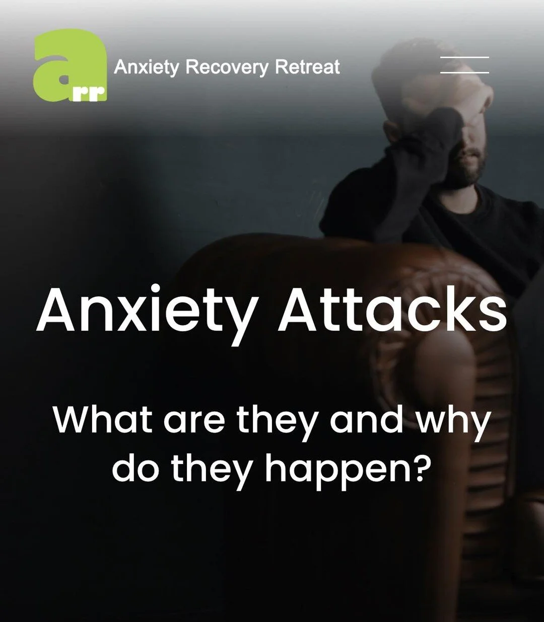 What are anxiety or panic attacks? Why do they make people feel so unwell? What can be done to remove them? 

Find out here https://www.anxietyrecoveryretreat.co.uk/anxiety-attack

#anxiety #anxietyattack #panicattack #panicattacks