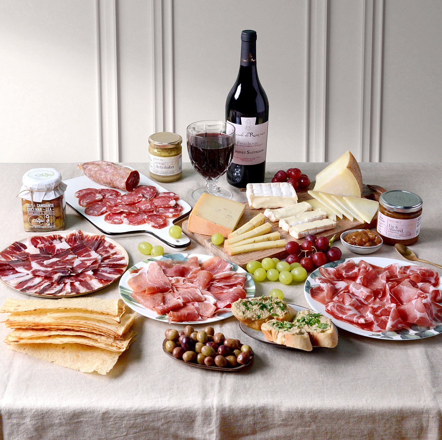 Delicario Cheese and Charcuterie Board £110.00