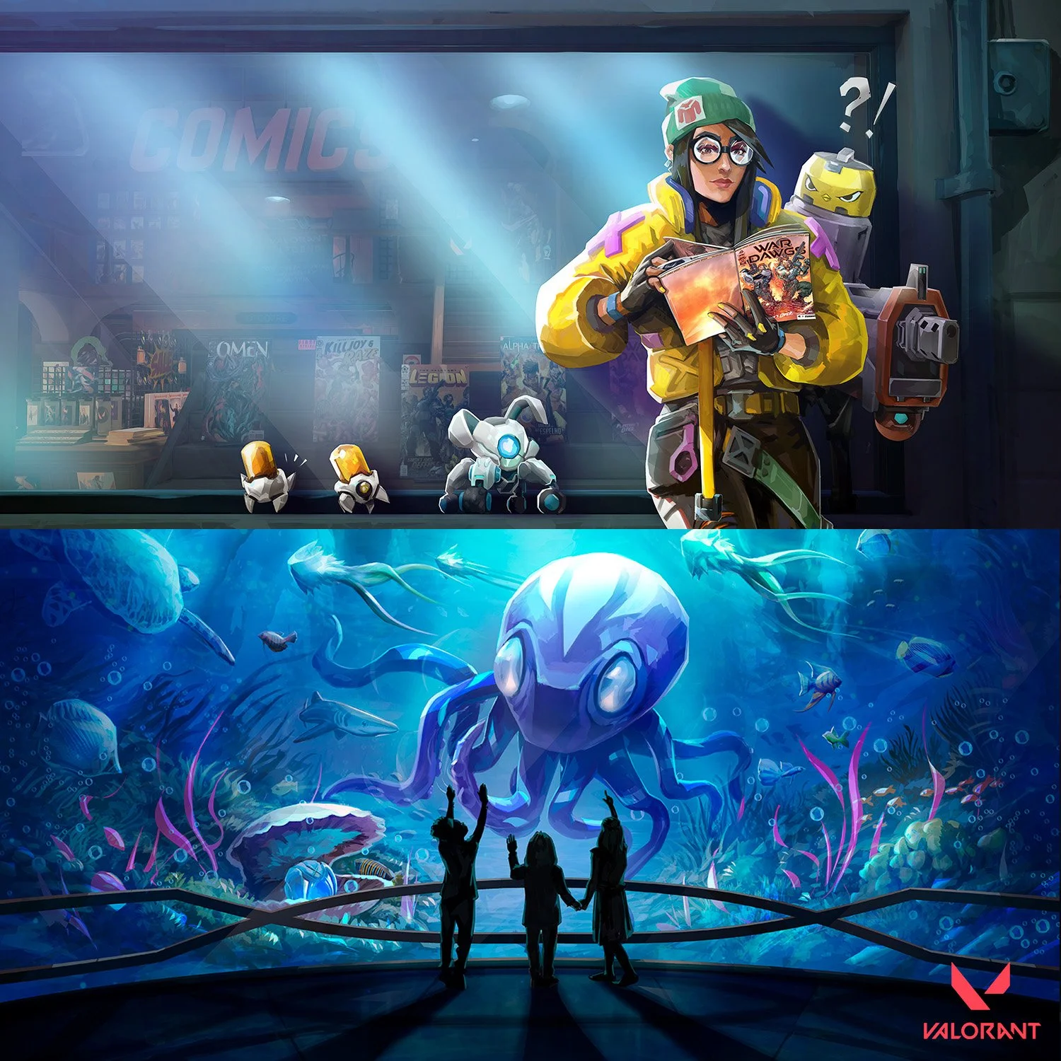 Valorant "Pearl" Promo and "War Dawgs" Comic Promo - Riot Games
