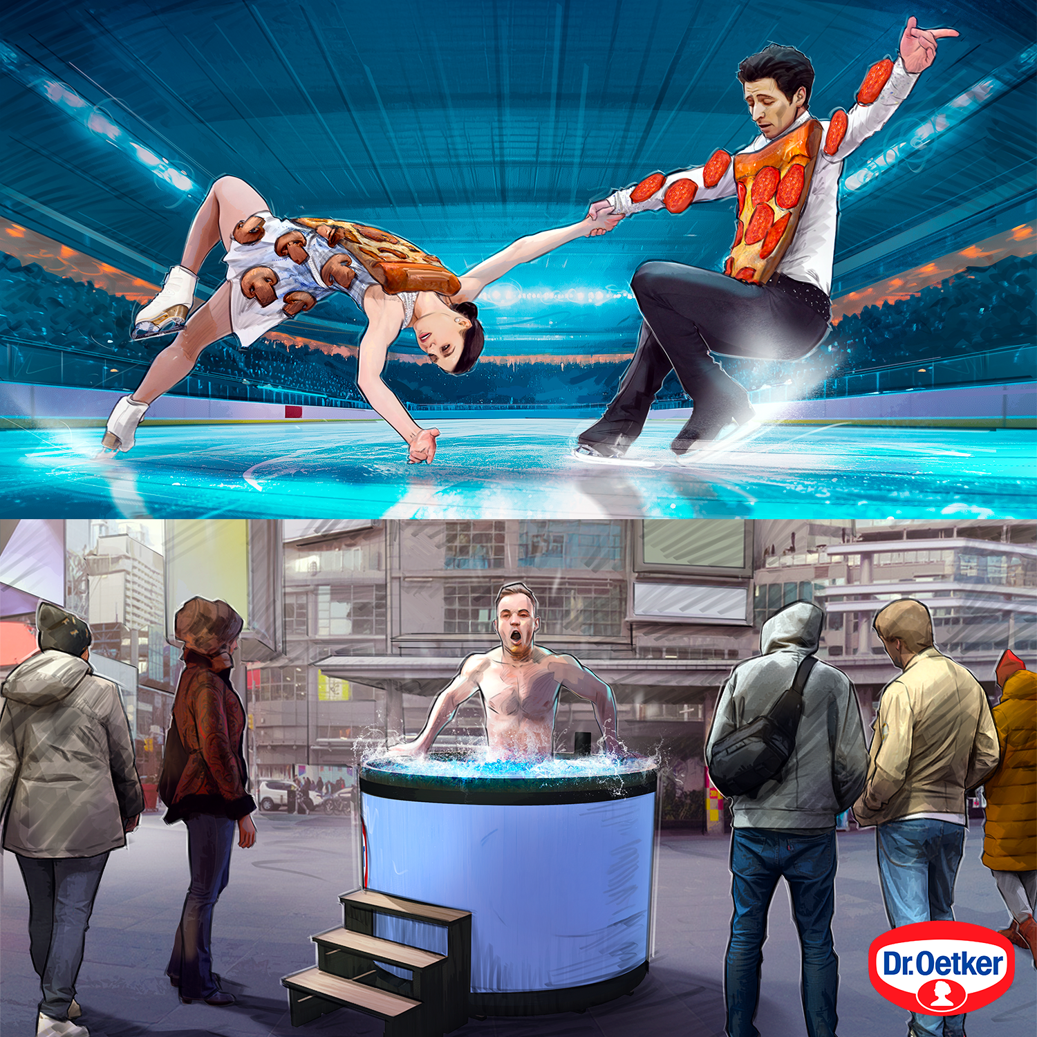 Winter Social Activation - Dr.Oetker