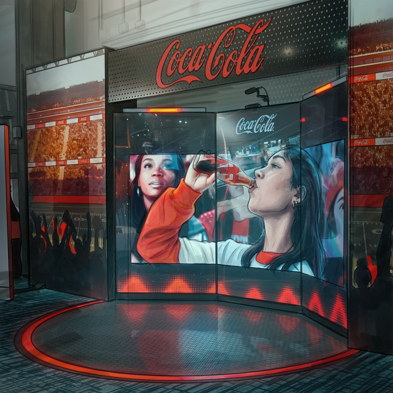 Shake the Stadium - Coca-Cola