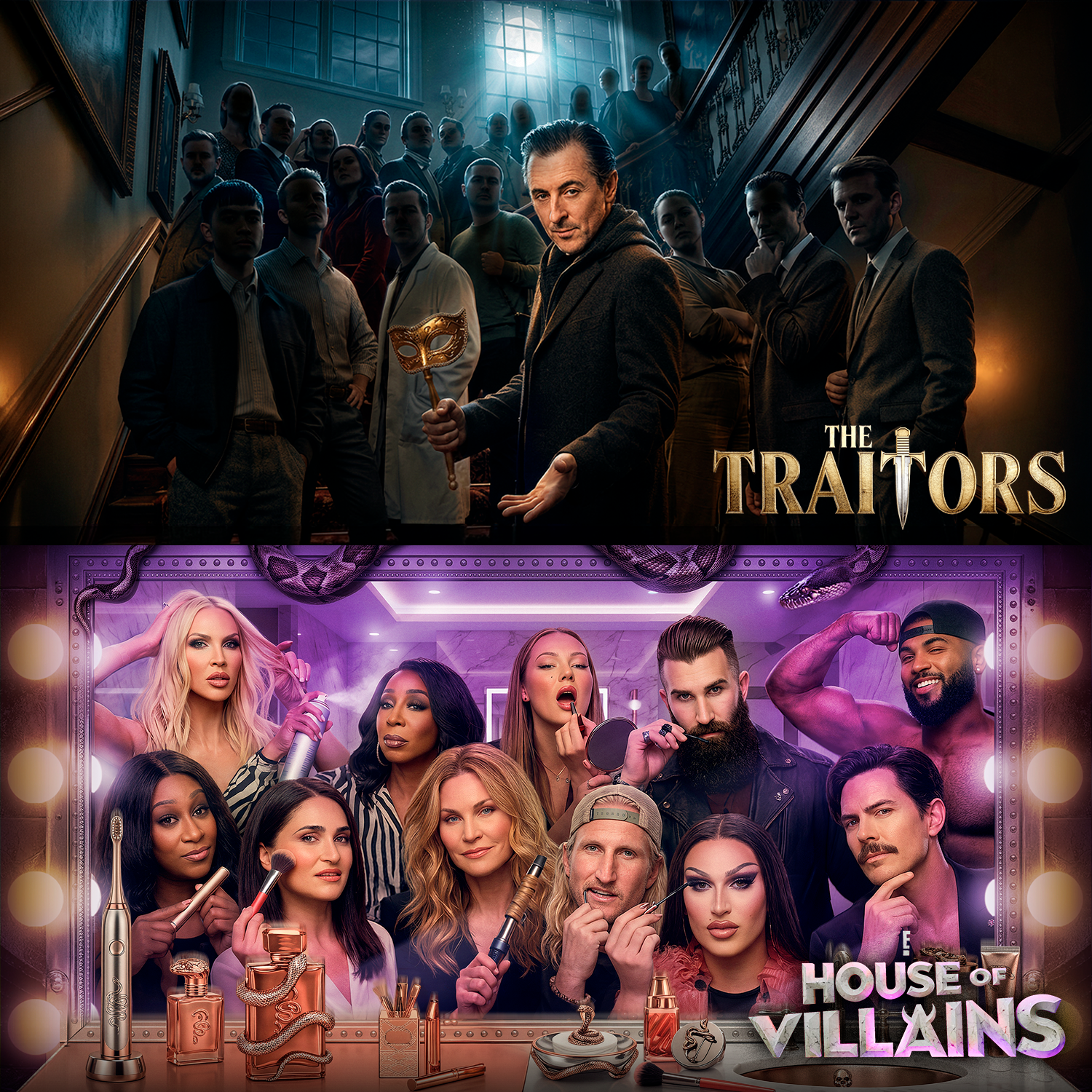 House of Villains / Traitors - Peacock