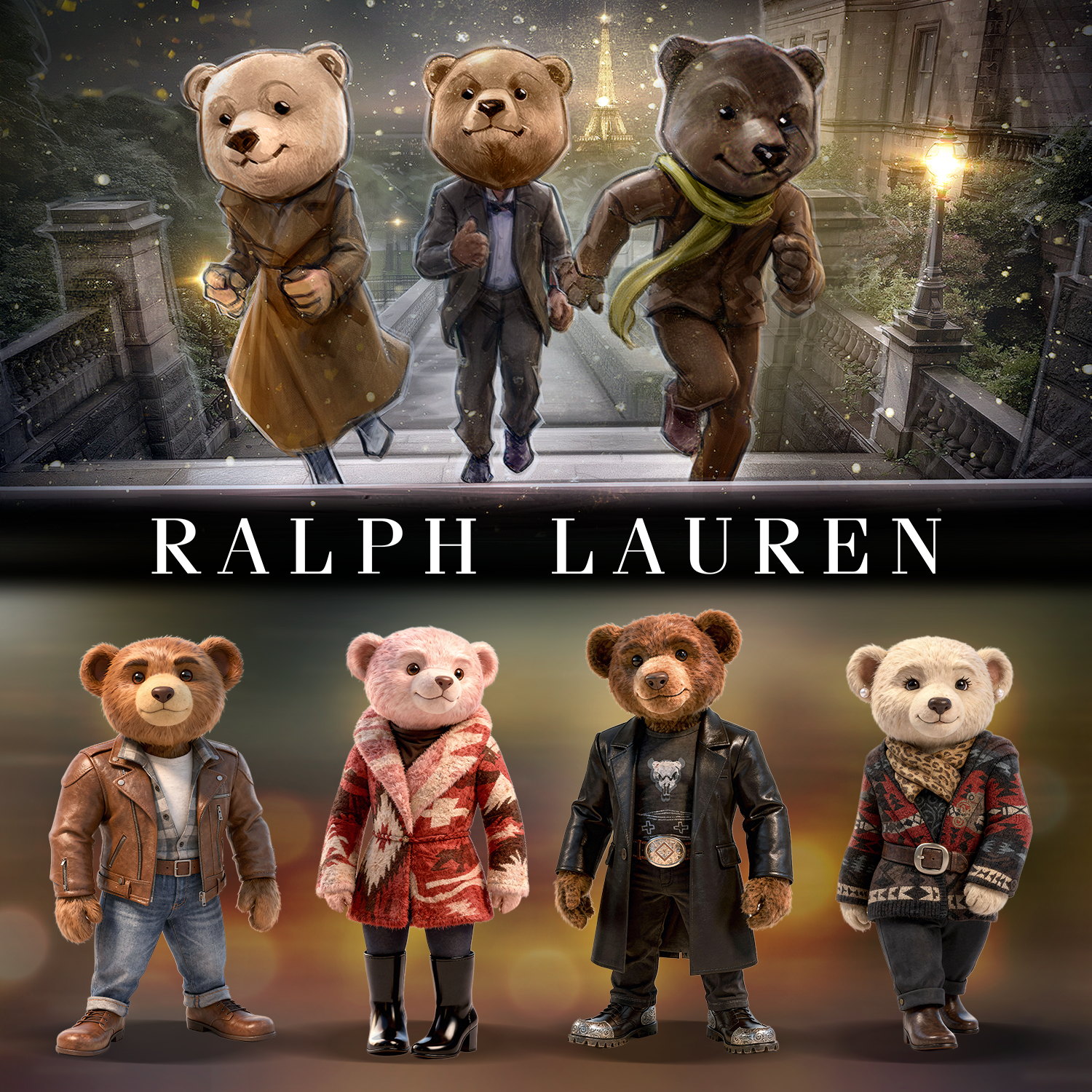 Ralph Lauren - Polo Bear Holiday Campaign