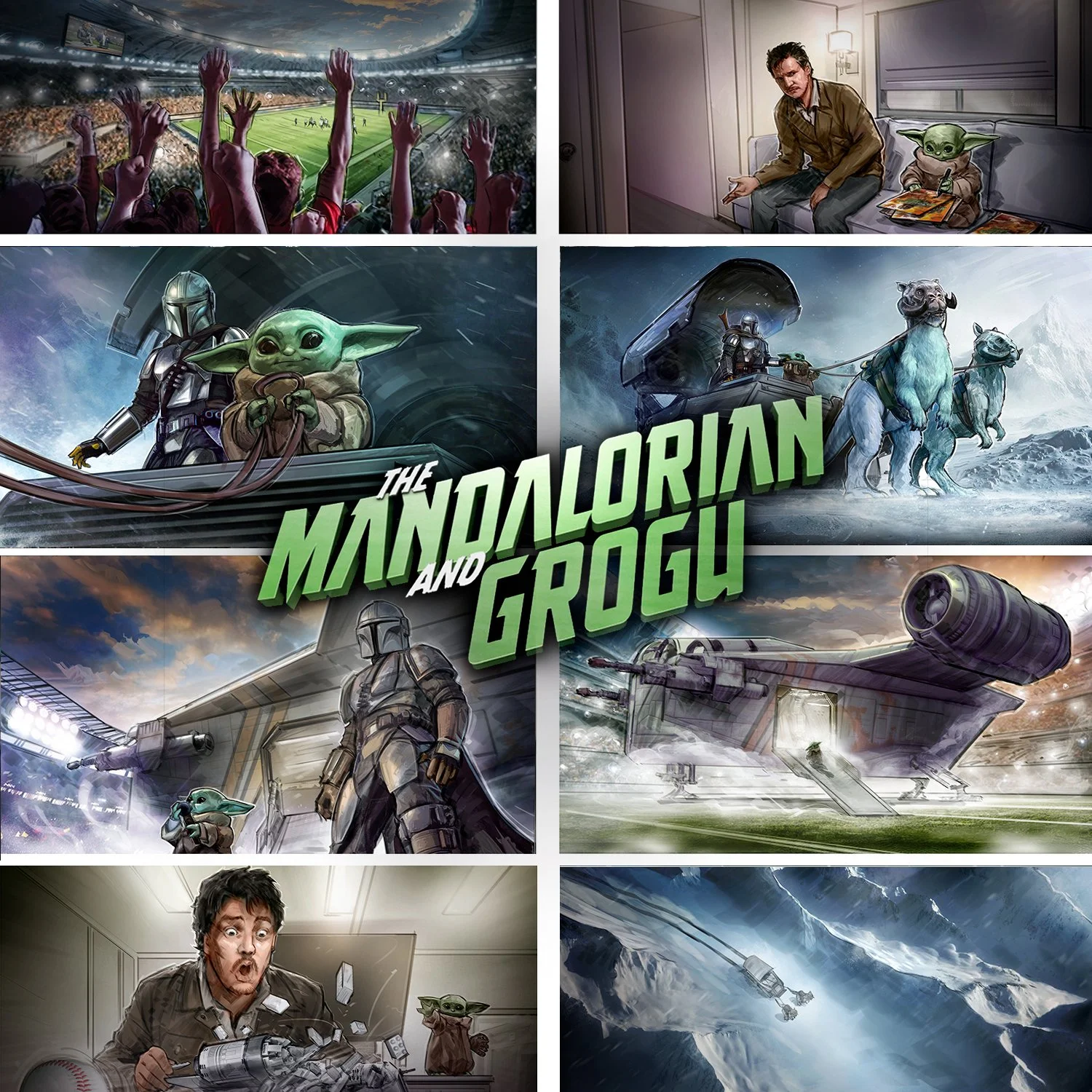 Star Wars: Mandalorian and Grogu - Big Game Spot