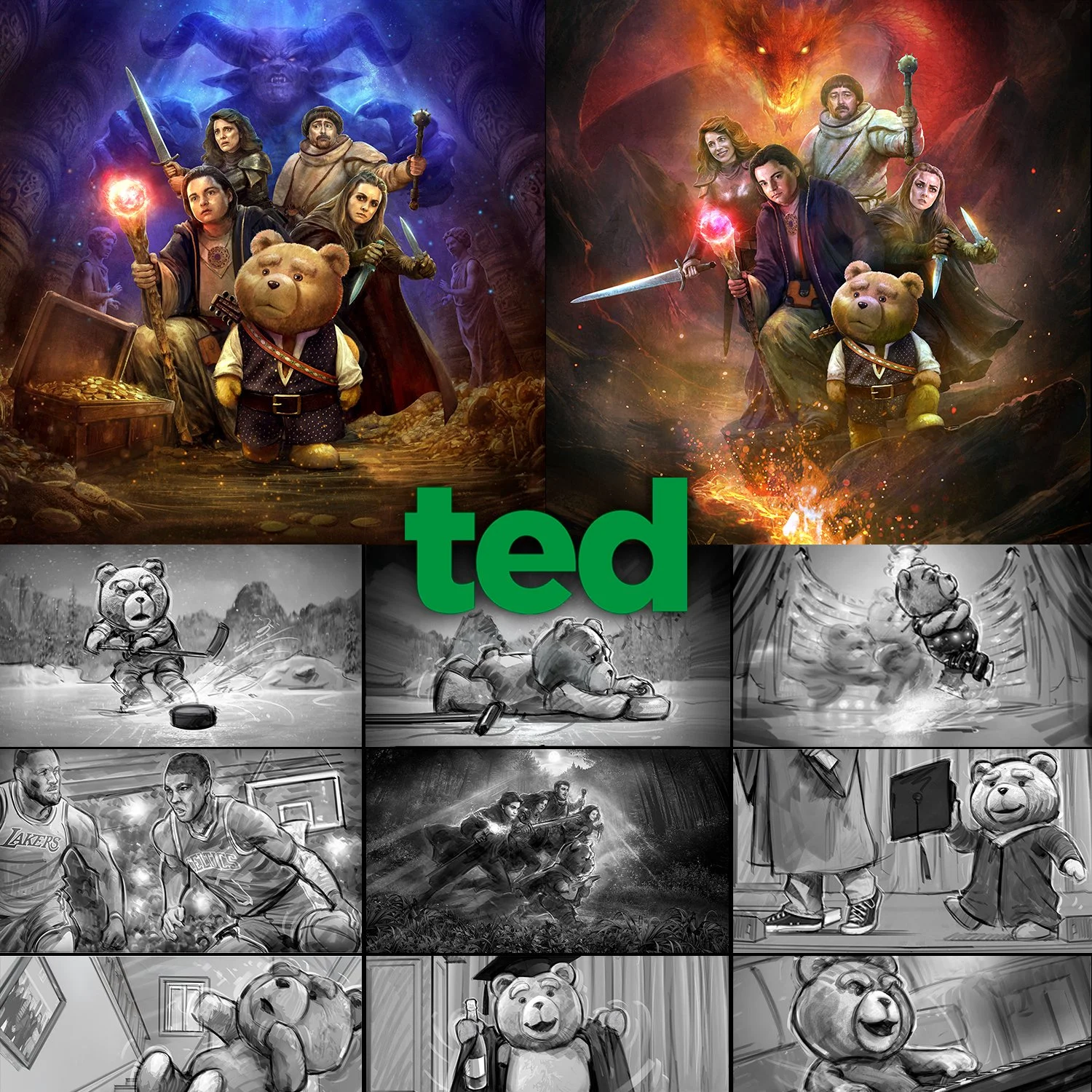 Ted - Peacock