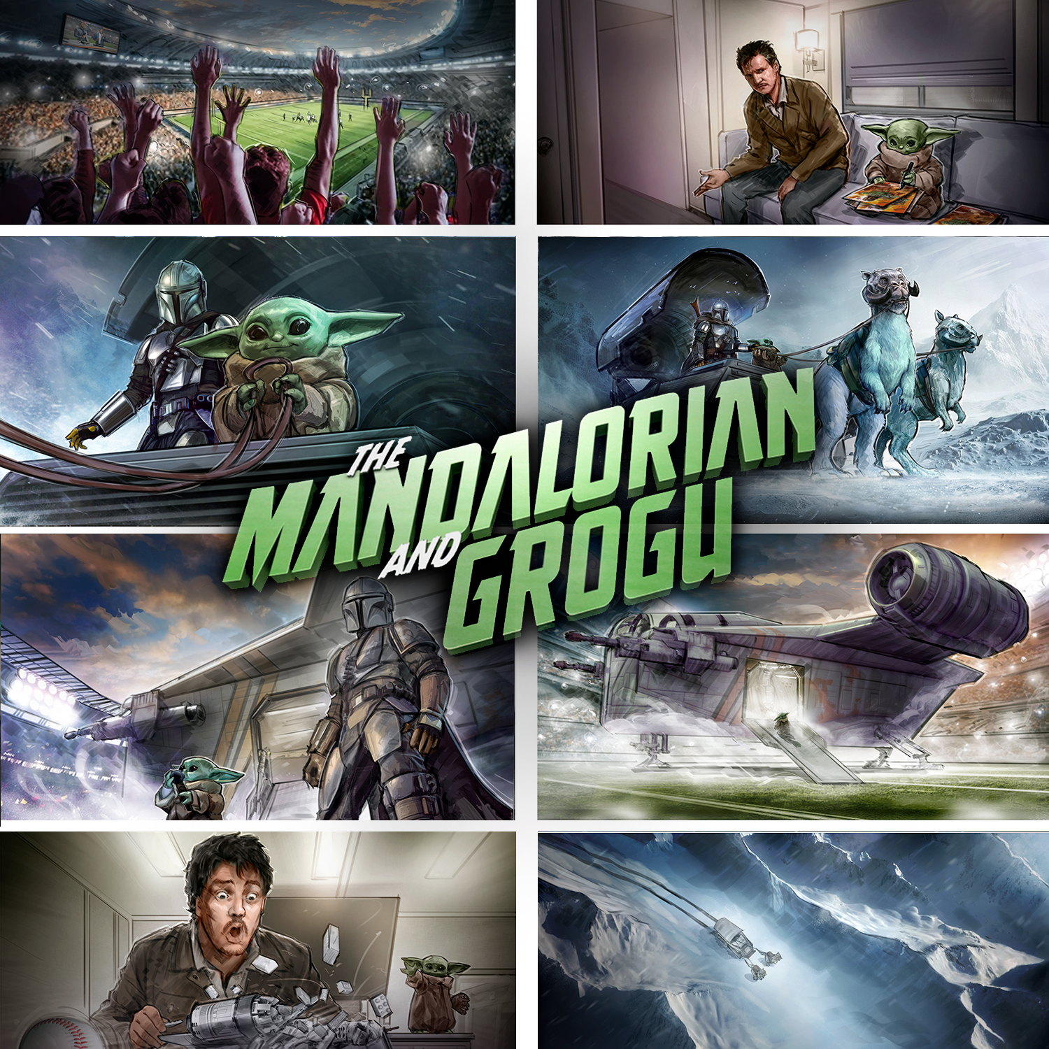 Star Wars: Mandalorian and Grogu - Big Game Spot