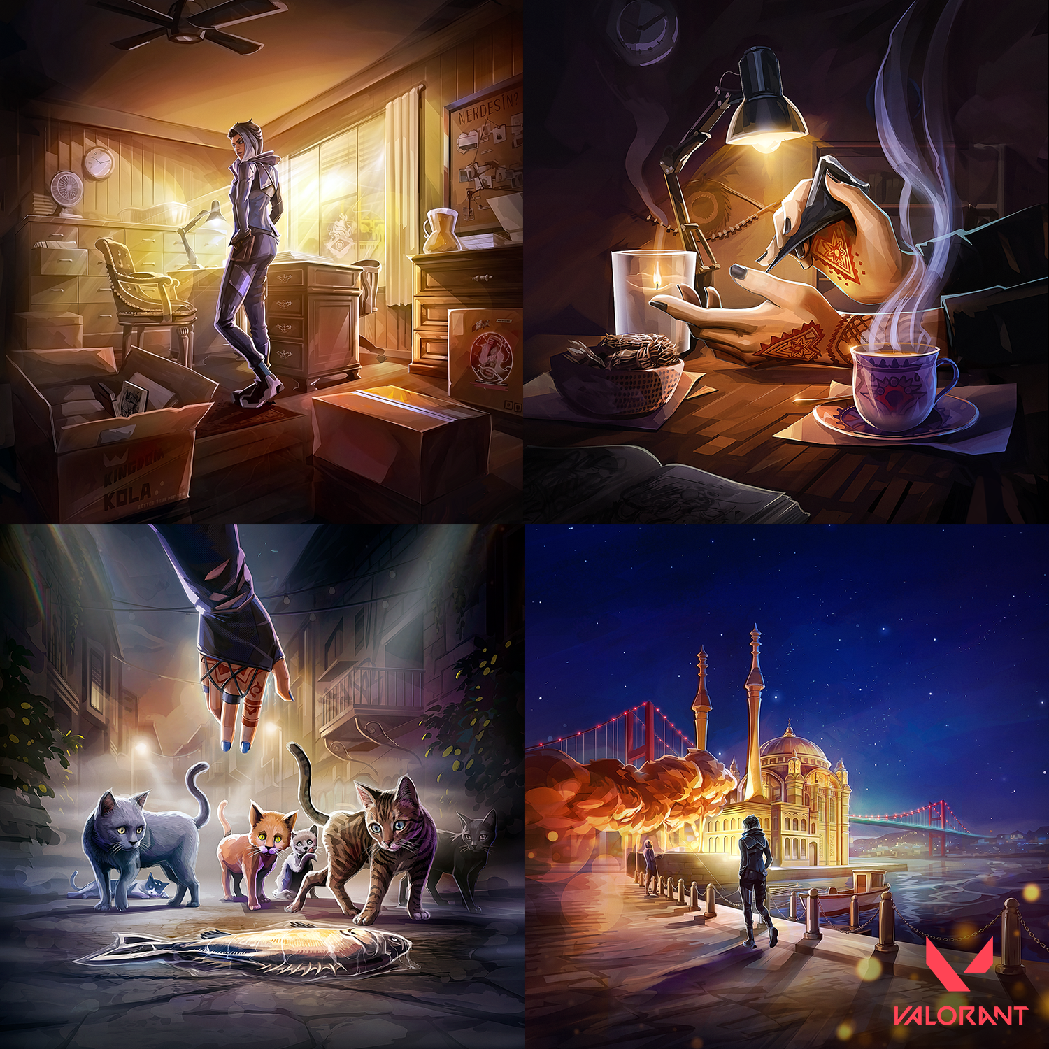 Valorant "Fade" Promo Artwork - Riot Games