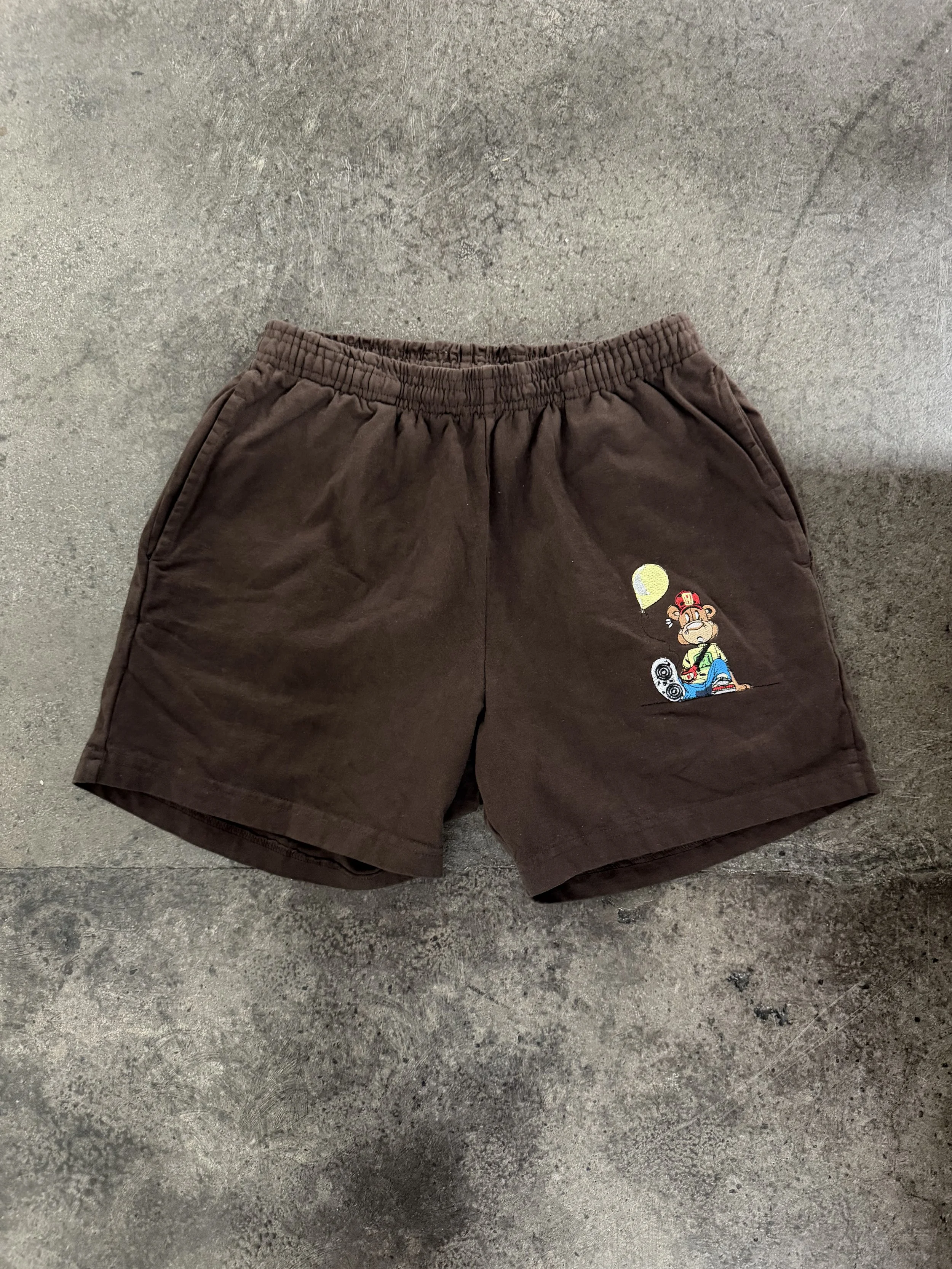 O H Bear With Me Chocolate Sweatshorts
