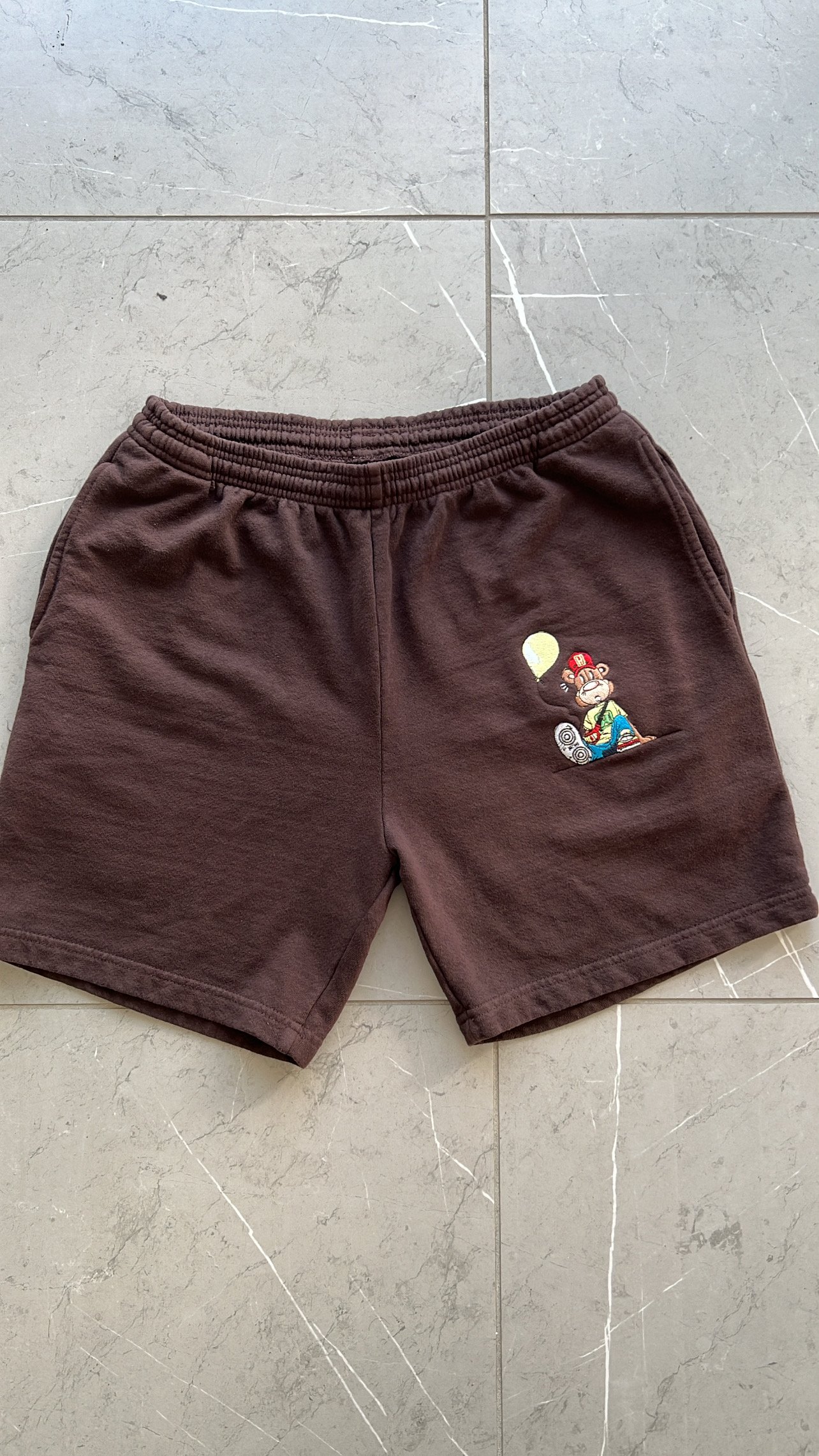 O H Bear With Me Chocolate Sweatshorts
