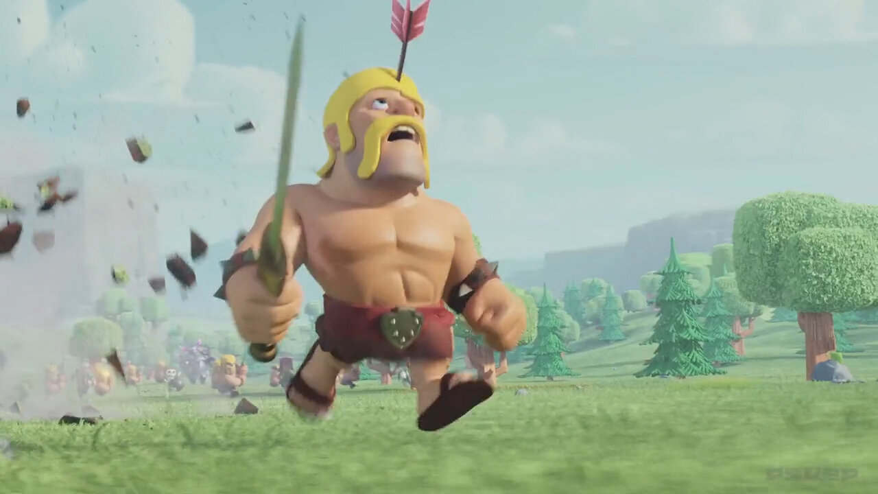 Clash of Clans "Flight of the Barbarian"
