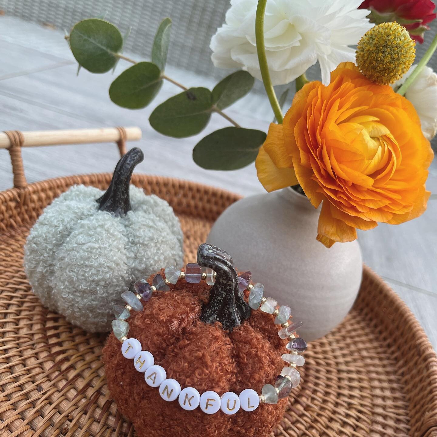 Happy Thanksgiving everyone! 🦃🧡
Wishing you all a wonderful day with your loved ones 🧡

Comment below for what your thankful for this year&hellip;.?

I&rsquo;m thankful for all the love and support 🧡

#crystalbracelets #crystalenergy #crystaljewe