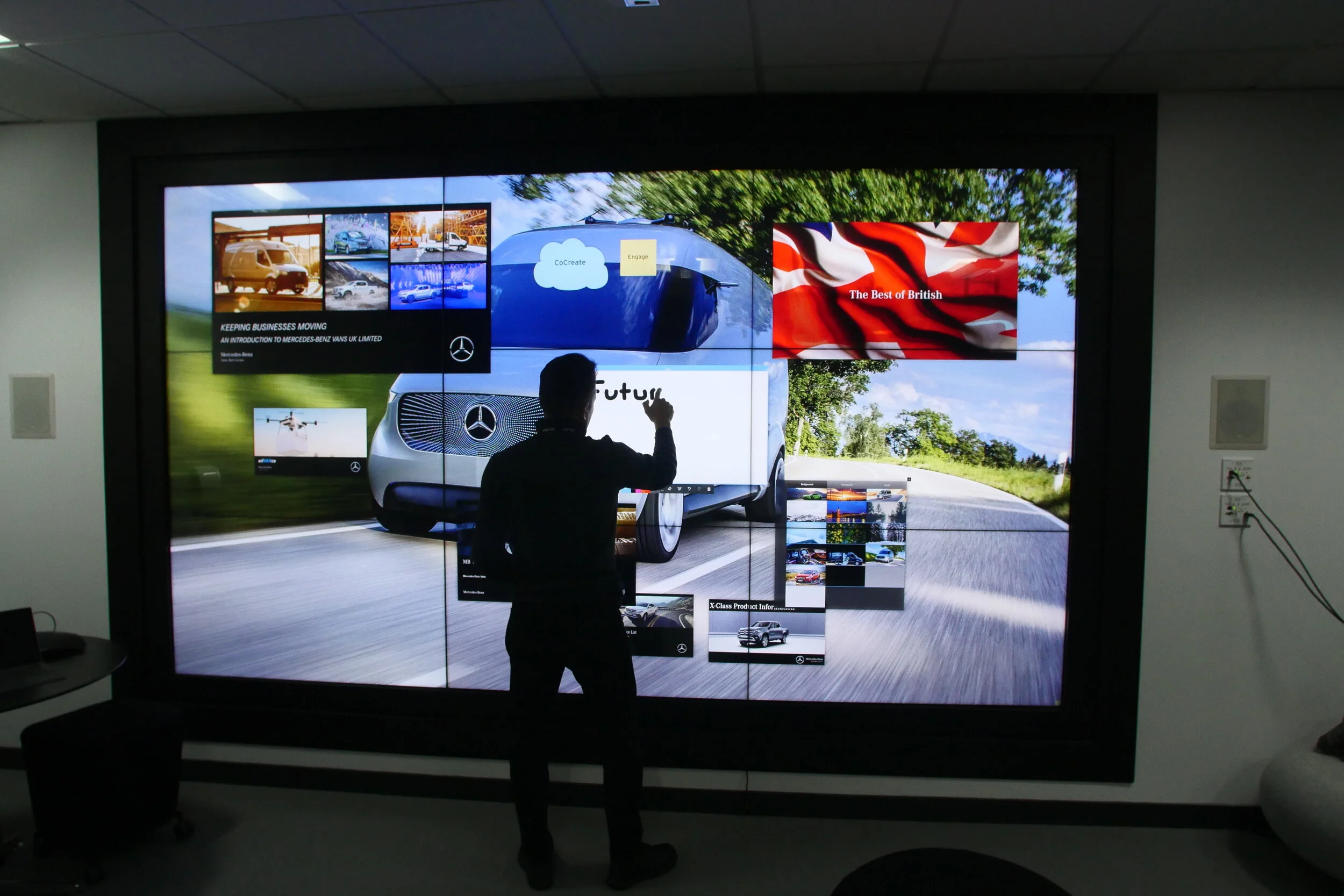 Mercedes Benz Vans innovation Suite