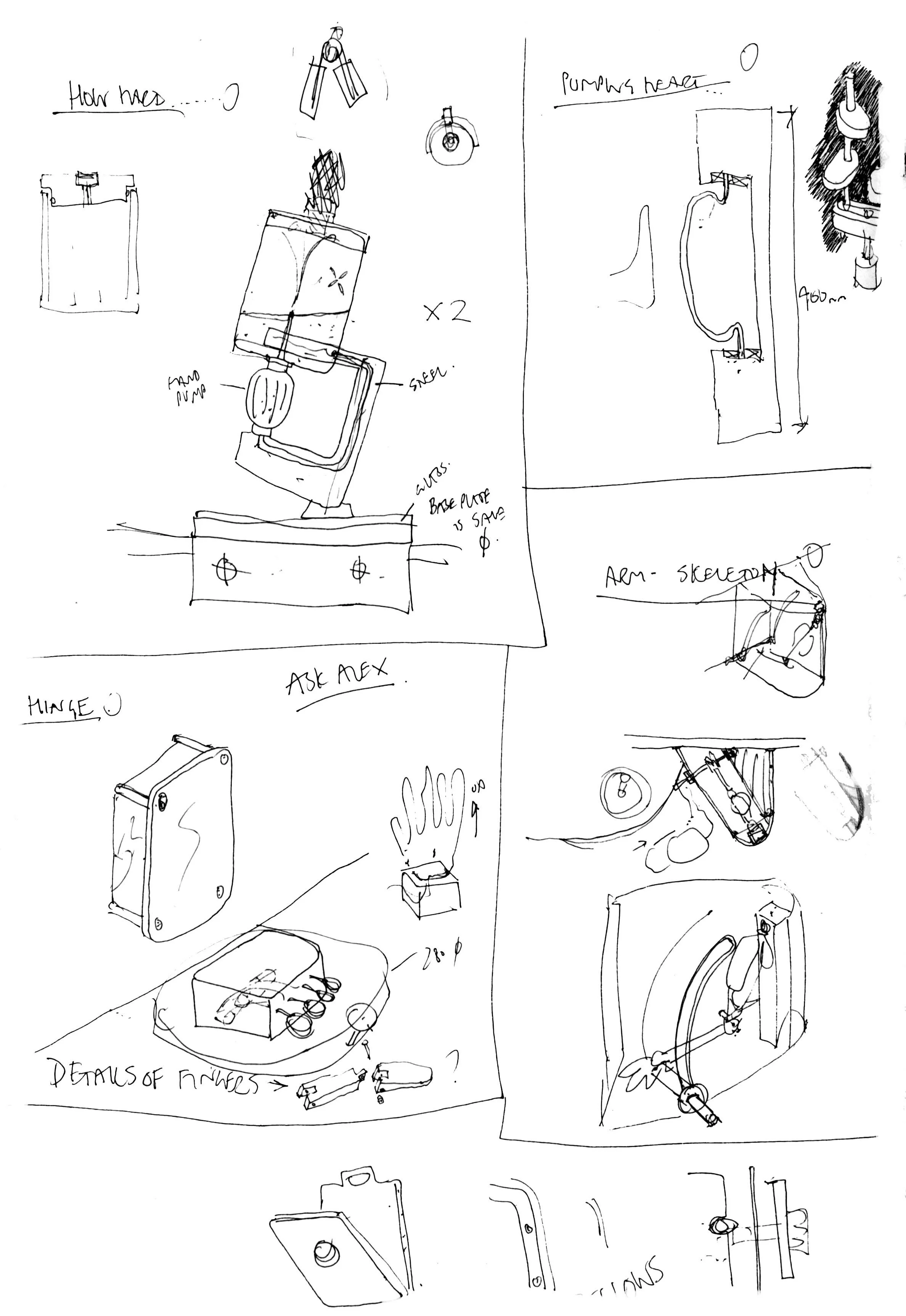 Sketches from Project Workshop