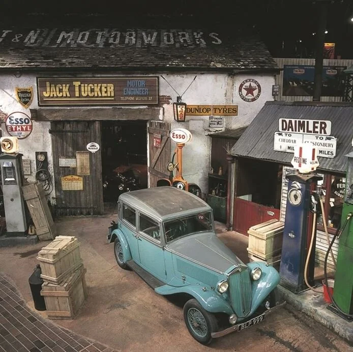 Period Garage, Beaulieu Motor Museum