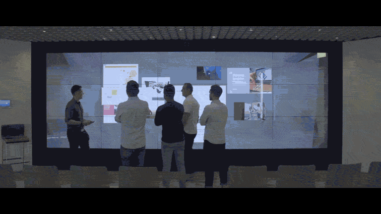 interactive Video Wall