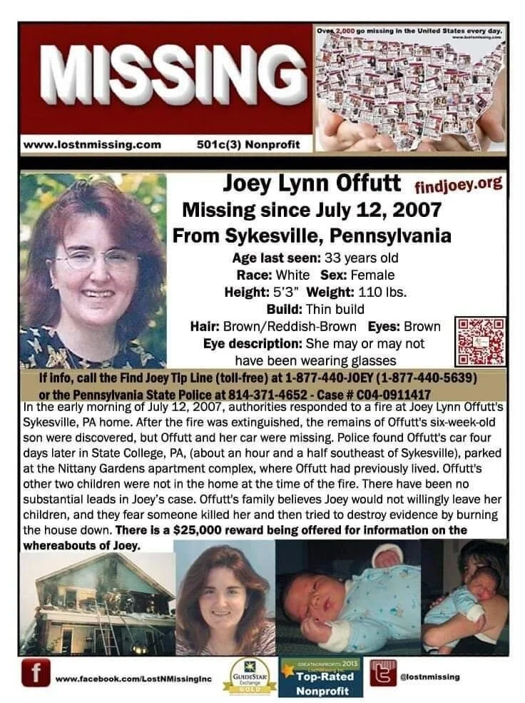 The Disappearance of Joey Lynn Offutt — It's Crime O Clock Somewhere