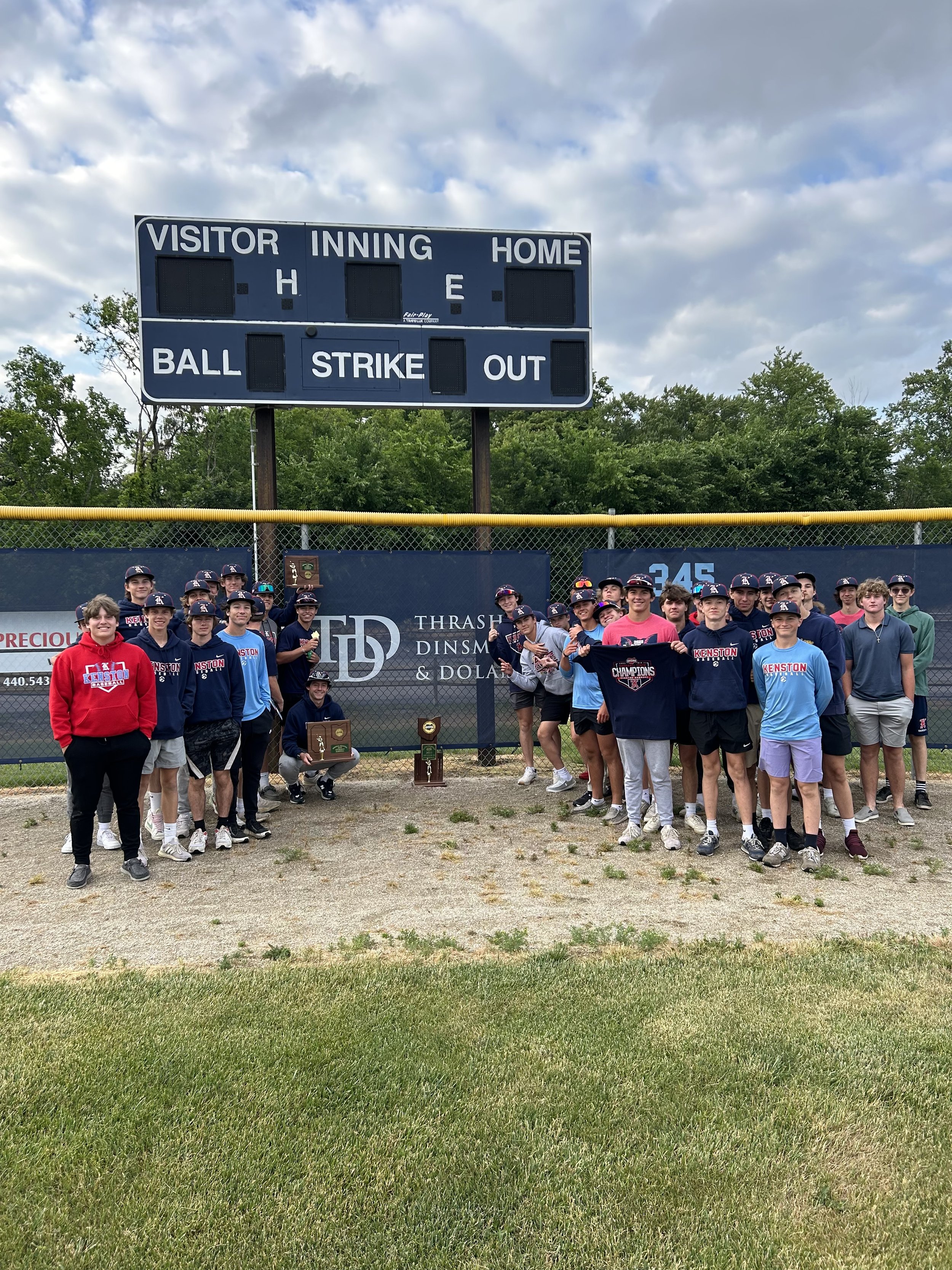 Kenston Wins First-Ever OSHAA State Baseball Championship