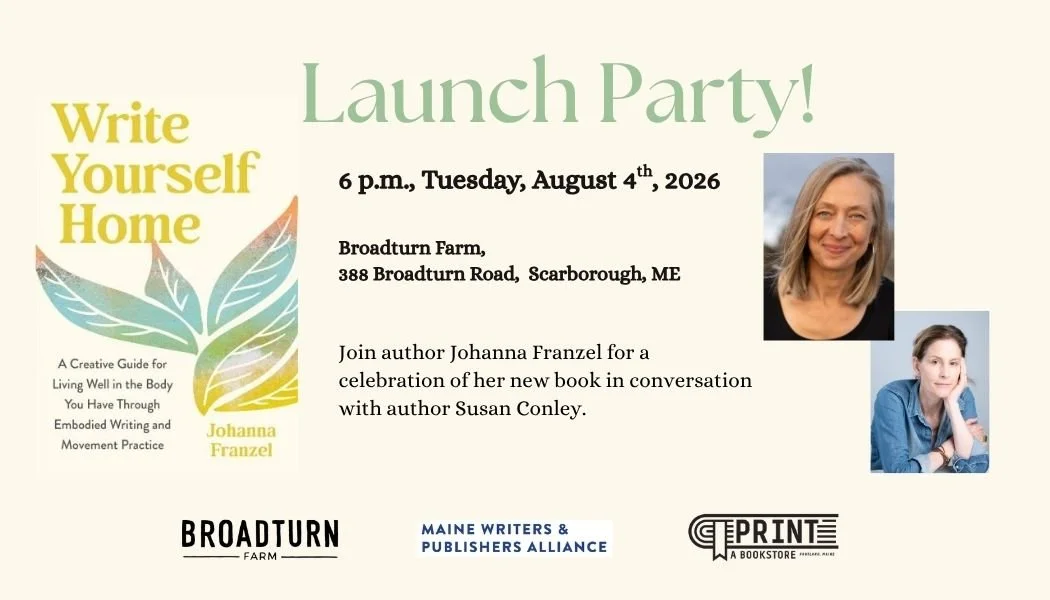 Write Yourself Home: Book Launch!