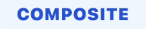 Text that reads 'COMPOSITE' in bold blue letters