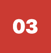Red background with white number '03' centered.