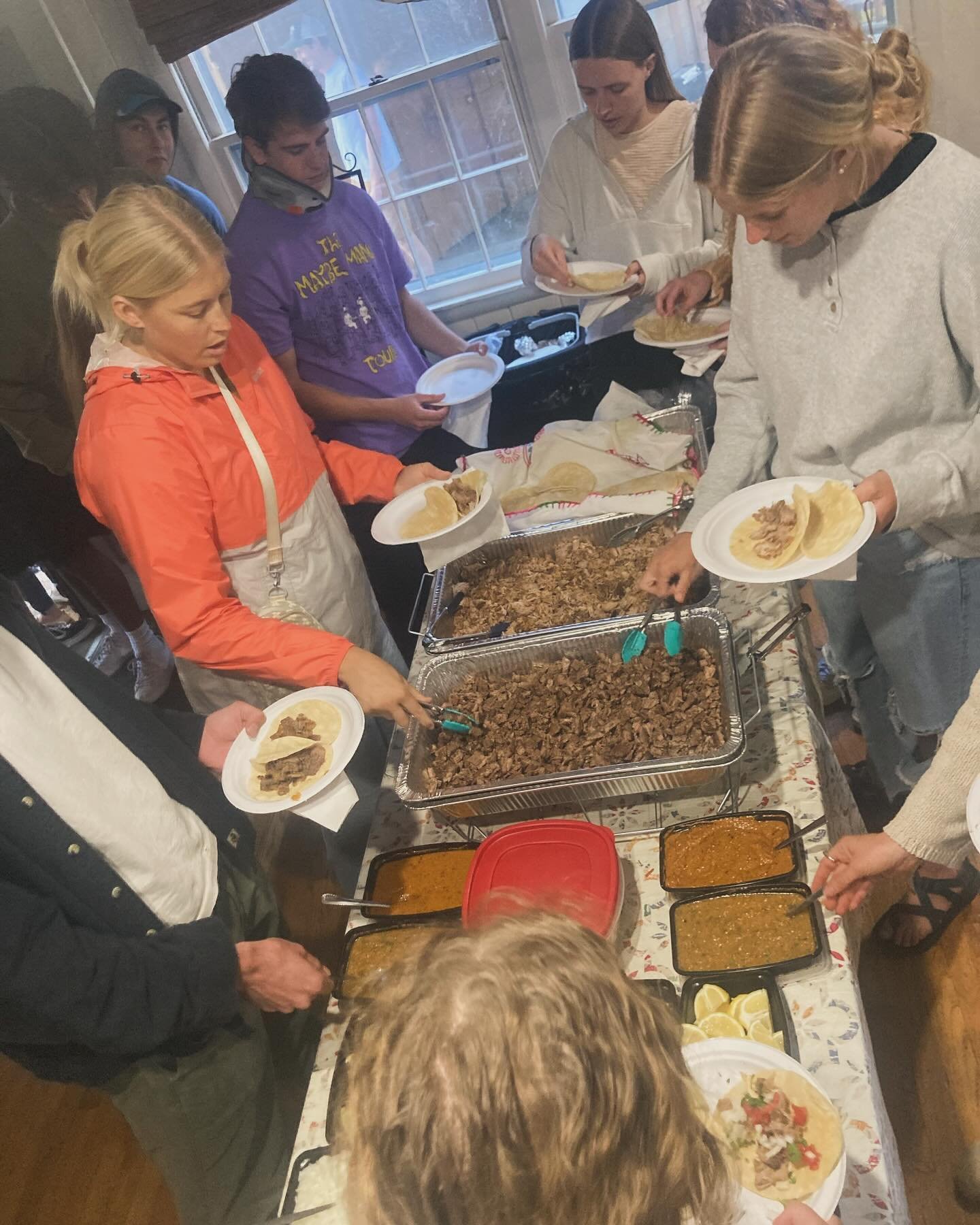 Our Young Adults gathered for fellowship around tacos Friday! Thank you to Mike for the amazing food and having us in your home!