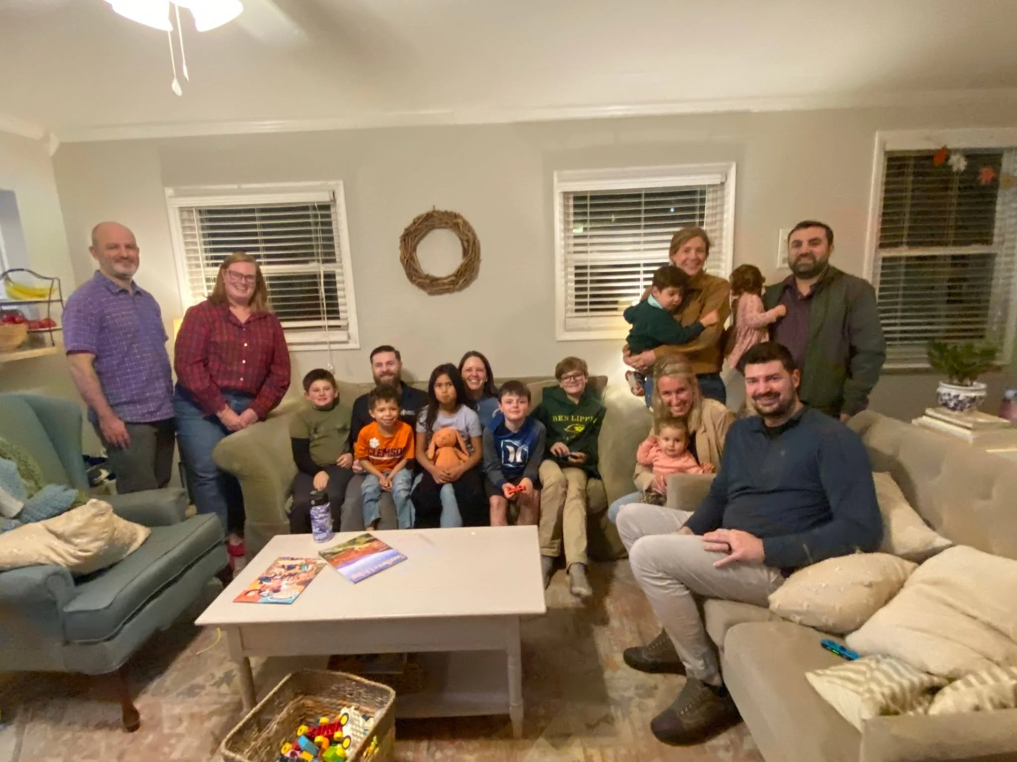 Praise God for fellowship through member meals this Fall! We look forward to doing them again in the Spring!