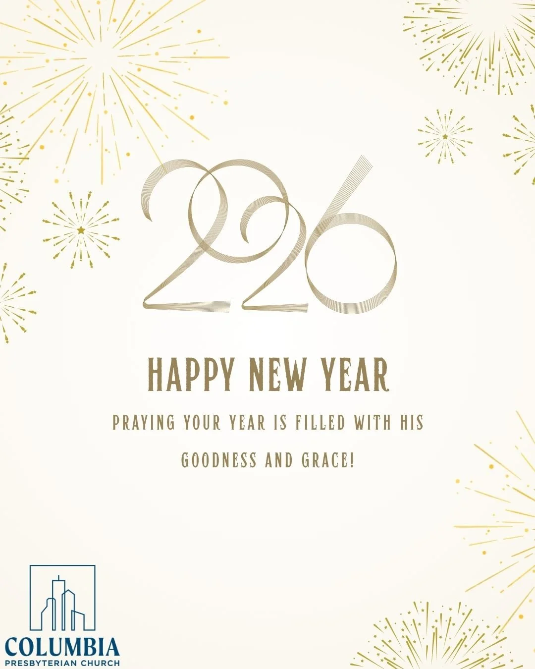 From our church family to you, Happy New Year!