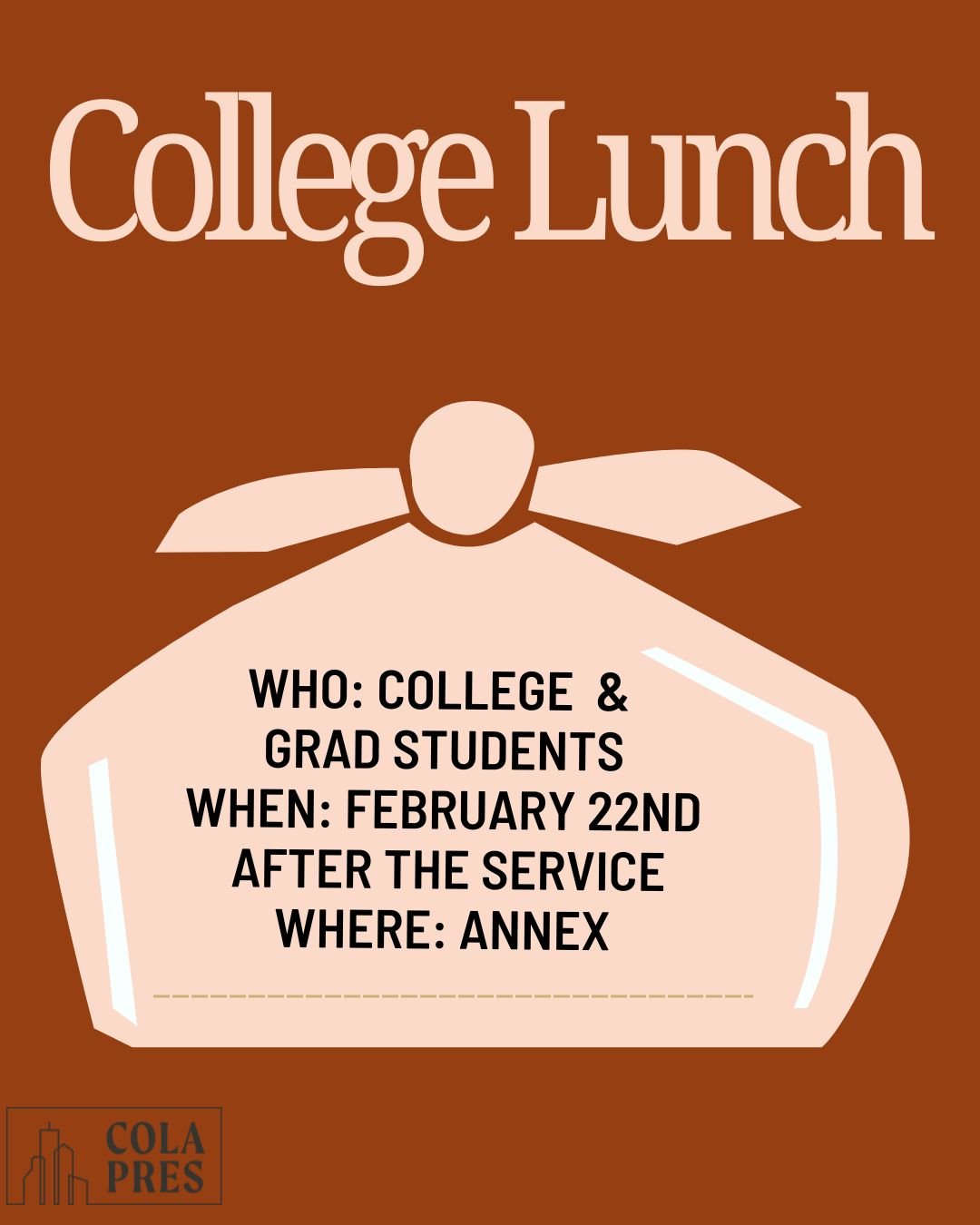 Rescheduled! The snow simply delayed our plans!