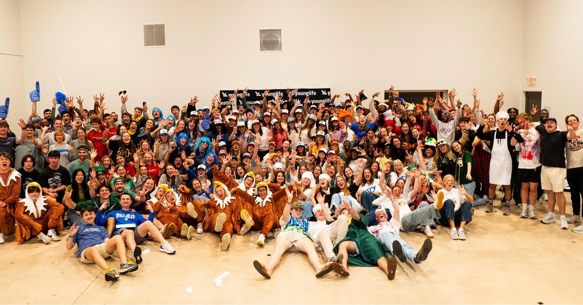 Young Life placed over 50 new leaders across the city last Sunday! These leaders will spend their college years serving as missionaries in local schools, introducing students to Jesus and helping them grow in their faith.