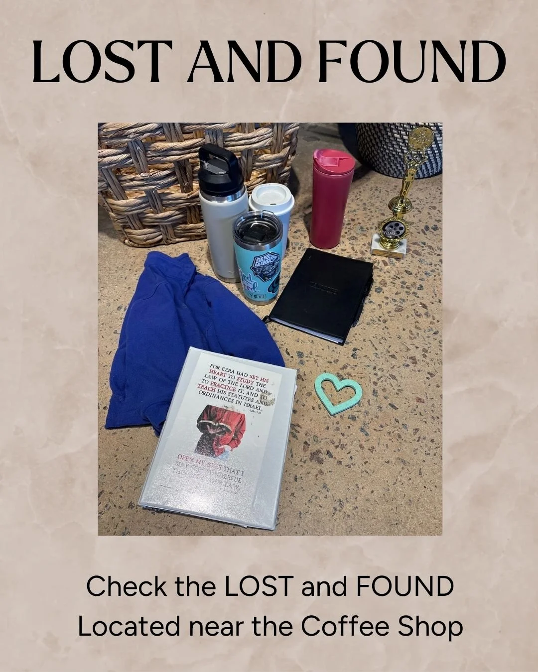 Our basket is full. Grab your stuff Sunday!