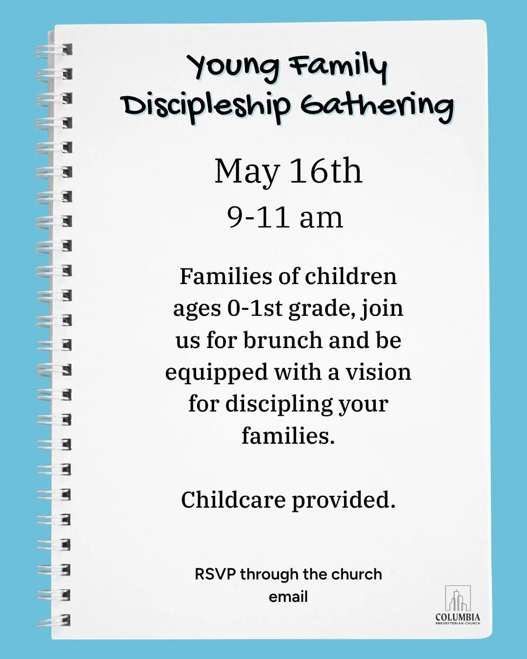 Do you have a child 1st grade or younger? Join us!