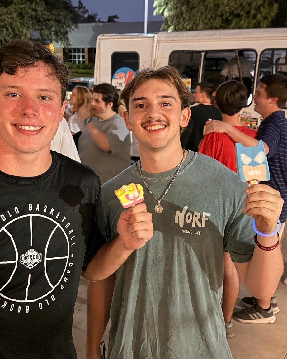 College Metro Young Life gathered at Cola Pres for their monthly leadership meeting to encourage and equip their college-aged volunteer leaders. They ended the night with surprise glow in the dark capture the flag in the Cola Pres warehouse, followed