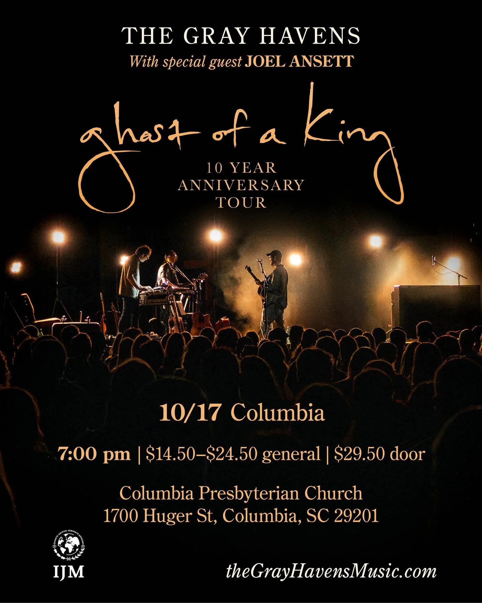 Are you coming?! This Saturday, the Gray Havens will be live at Cola Pres. Get your tickets today. 
thegrayhavensmusic.com