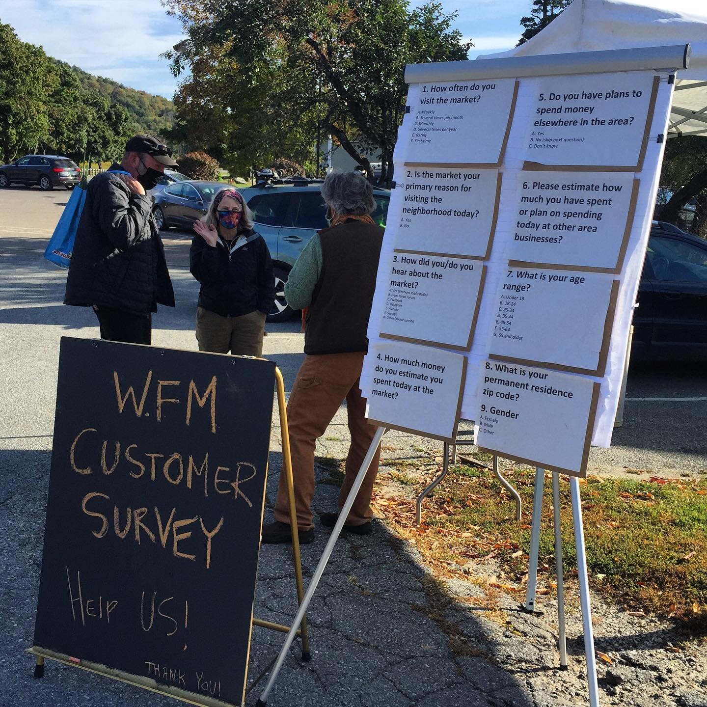 Hey 👋, thank you 😊 to everyone that helped us with our customer survey on 9/5 and 9/19! We surveyed just under 400 market shoppers combined with the help of 10 volunteers. We learned a ton about our shoppers and our local impact and we&rsquo;re exc