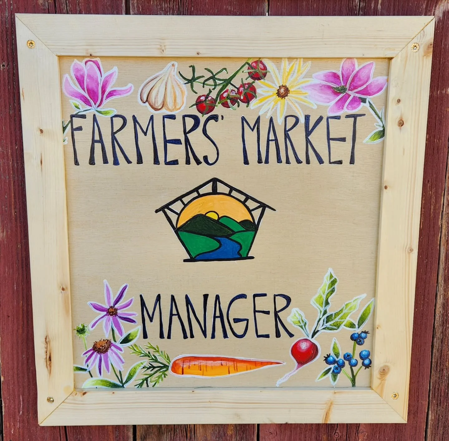 It's hard to believe the season is over, from May 17th to October 18th this year. 23 solid markets with lots of rain, sunshine, fun, good people, great music, and positive vibes. Thanks to Megan @willoughdesigns for the new Market Manager sign, all t