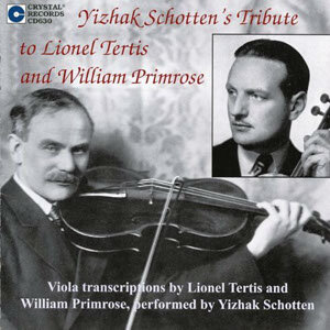 Yizhak Schotten's Tribute to Lionel Tertis and William Primrose