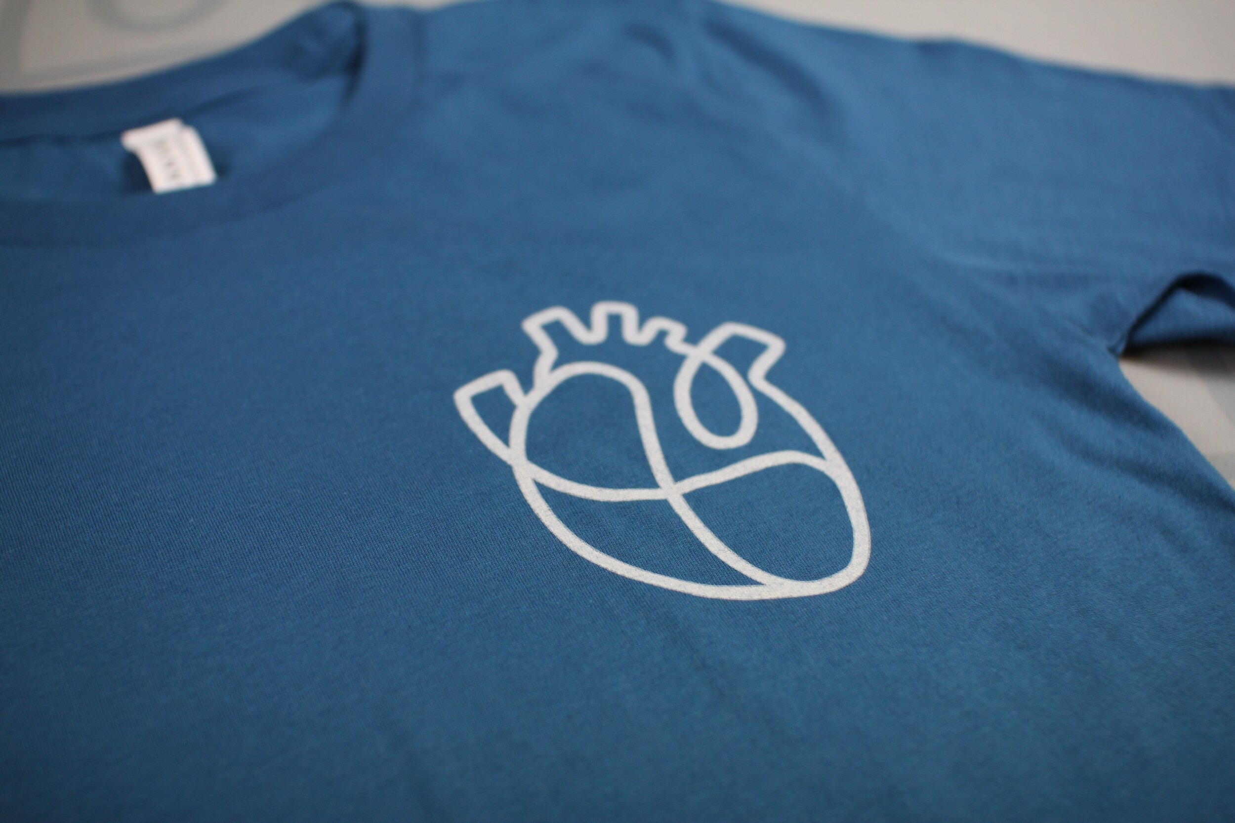 HeartWorks Original Tee in teal