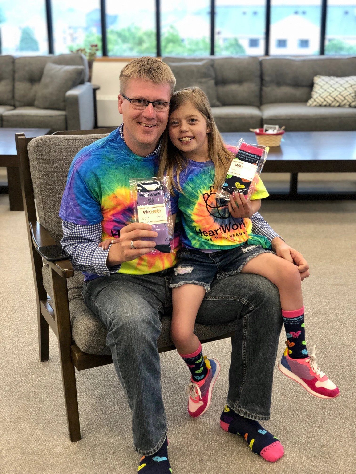 Tim Nelson and Ava stepping up for CHD