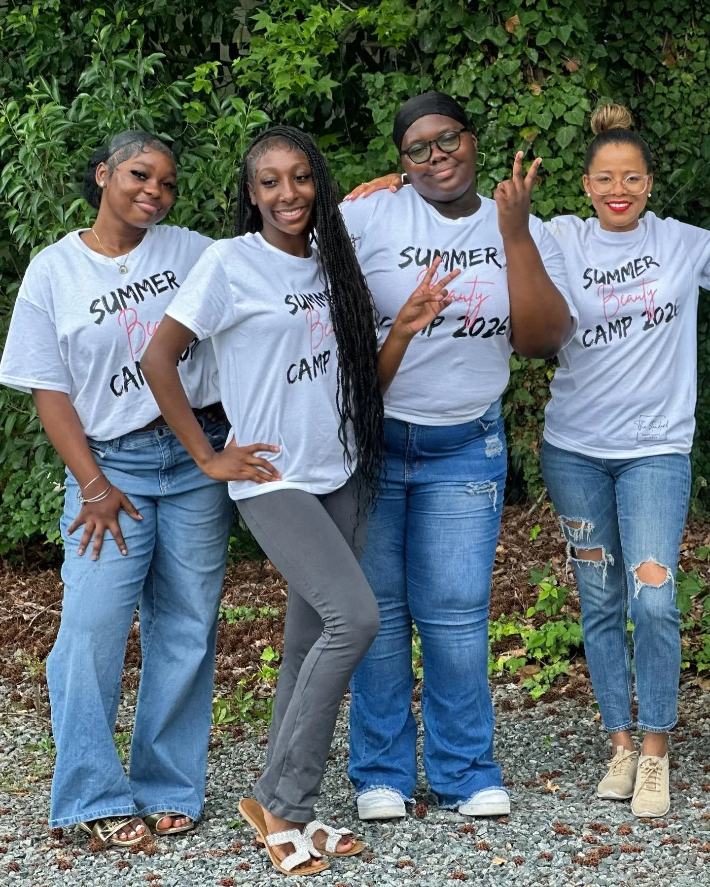 Congratulations to the mentees for graduating hair academy this week. 💜🎉 #charlotte #hairschool #summercamp #girlempowerment #mentoring