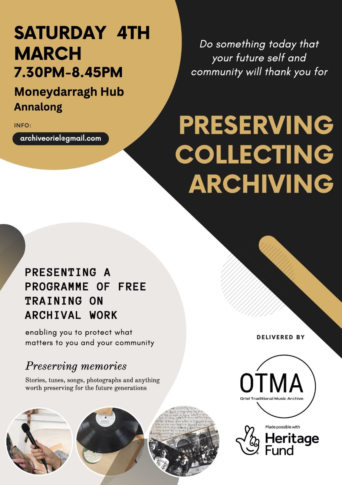 Preserving, Collecting, Archiving with Oriel Traditional Music Archive