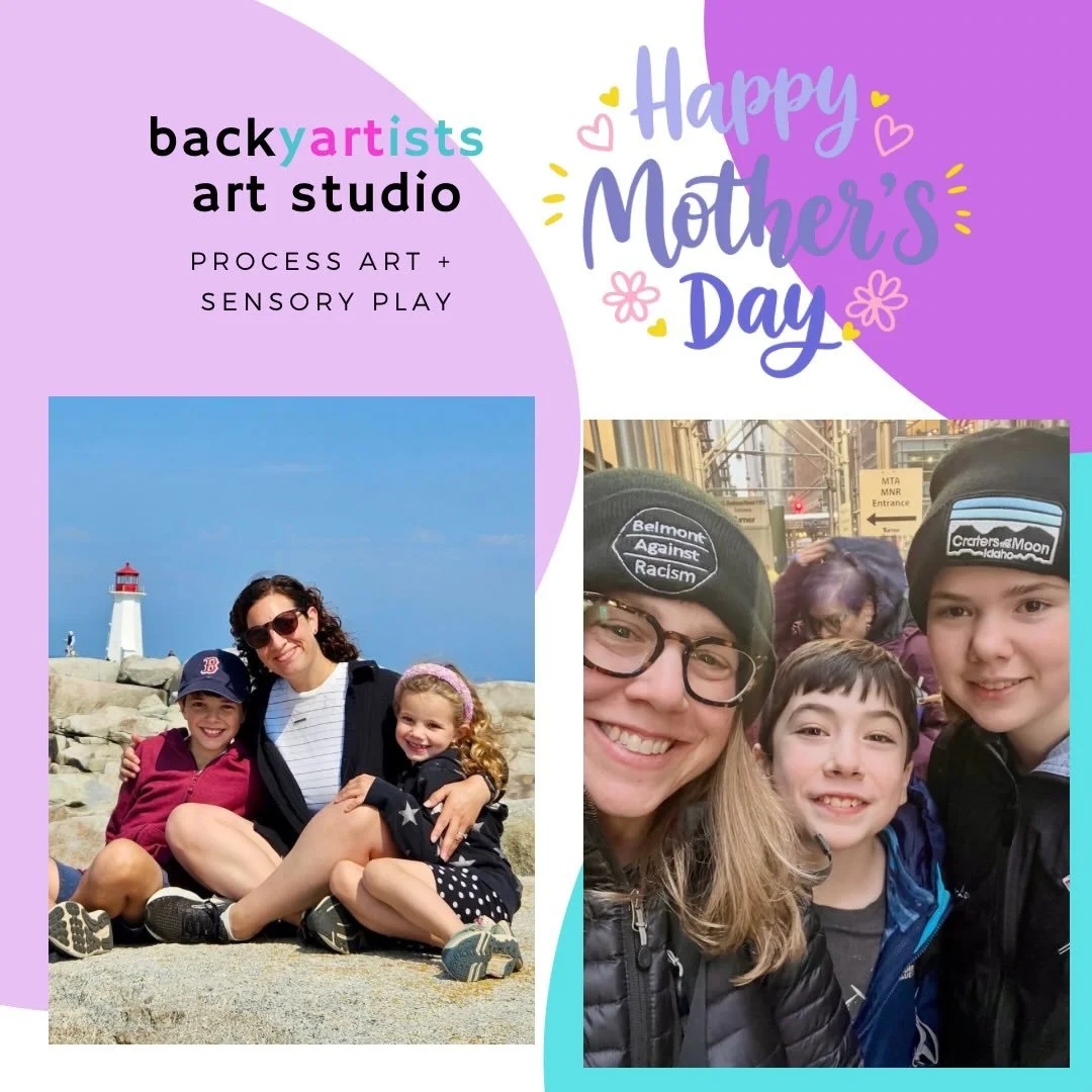 Happy Mother&rsquo;s Day to all the mothers and mother figures from Backyartists Art Studio! We see you and recognize all you do. ❤️🌷🪻🌻