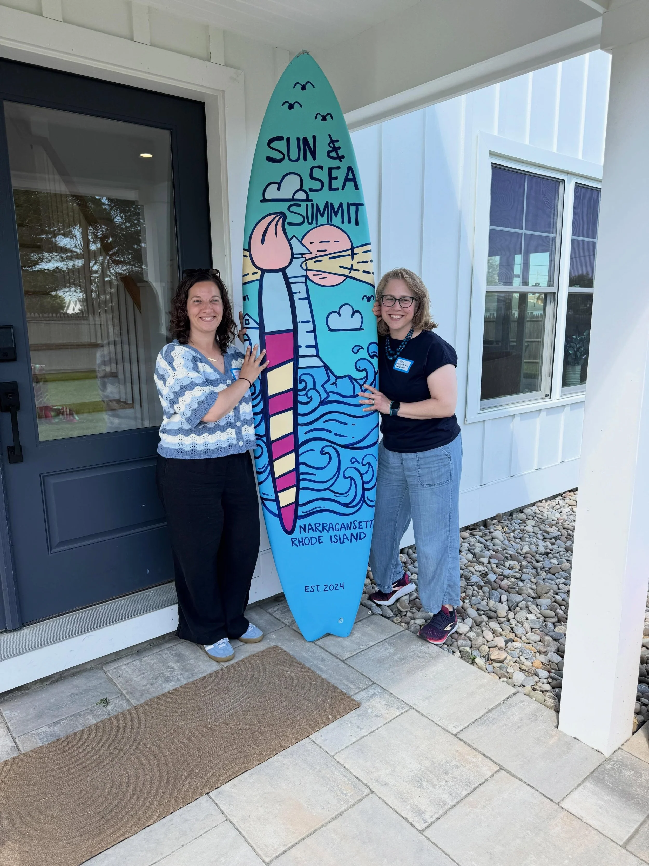 ☀️ Sun and Sea Summit 2026 🌊 

We spent the day yesterday collaborating with 30 other art studio owners sharing ideas, getting creative, and spreading love! 

We can&rsquo;t wait to bring what we&rsquo;ve learned back to the studio!