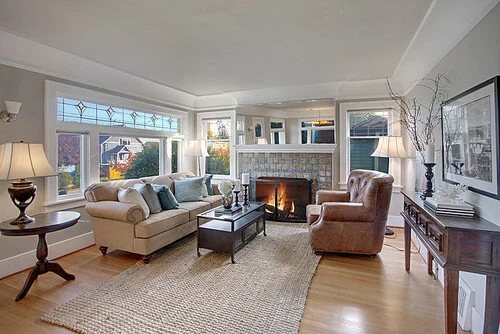 Painting Living room walls with Benjamin Moore's revere pewter.jpg