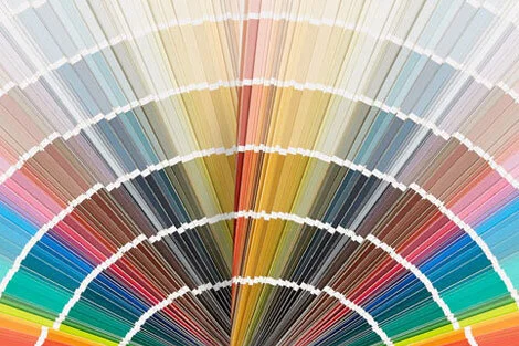 Paint Color chart to help choose a paint color
