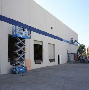 painting work buildings
