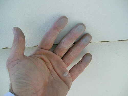 when paint looks chalky