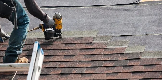 repairing the roof