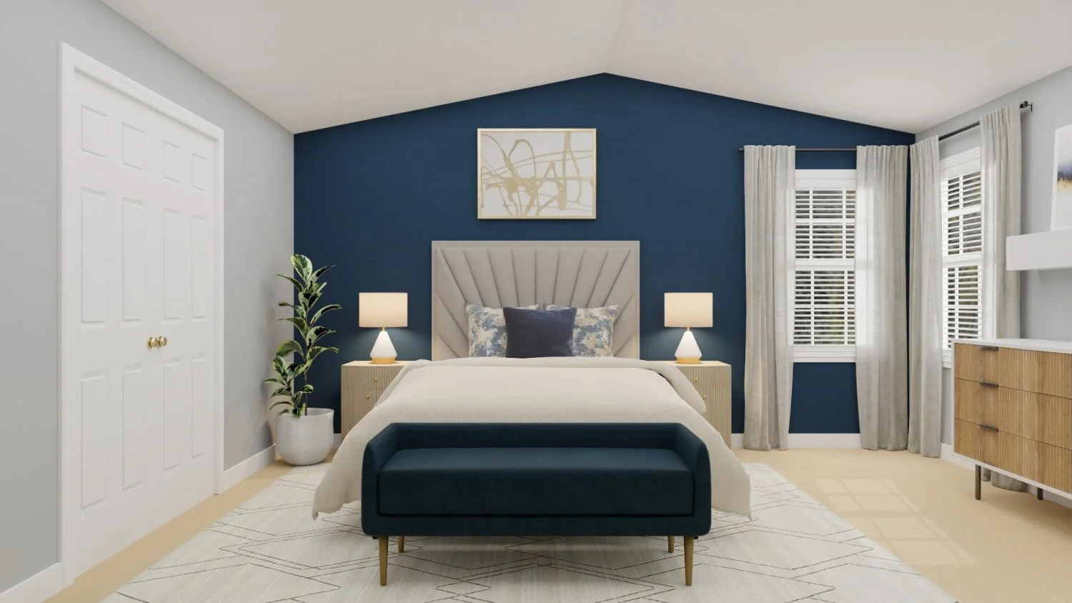 Painting an accent wall