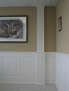 Pilaster painting